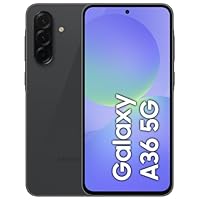 Samsung Galaxy A36 [AU Version] 5G A Series Mobile Phone, Awesome Intelligence, 128GB Storage, 6.7'' Display, Long Battery Life, Super Fast Charging, Black