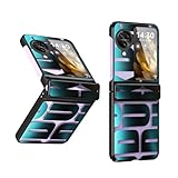 ABELIN Case for Oppo Find N3 Flip - Integrated Hinge Protection, Anti-Drop, Ultra Thin, Lightweight (Black,for Oppo Find N3 Flip)