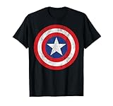 マーベル キャプテンアメリカ シールドロゴ Tシャツ