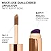 Urban Decay Quickie 24HR Full Coverage Waterproof Concealer (40CP - Medium Cool Pink), Natural Matte Finish, Hydrating Vitamin E, Dual-ended Buffing Brush & Multi-use Applicator - 0.5 fl oz