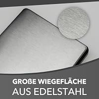 Dipse Digitale Laborwaage TP-2000 x 0,1 - Feinwaage mit 0,1g genauer Auflösung Digitalwaage bis 2000g / 2 kg Wägebereich 2000 x 0,1g, Farbe Schwarz – Ansicht 4