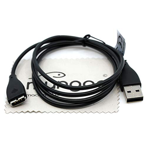 Câble de chargement compatible avec Fitbit Surge USB Chargeur OTB avec chiffon de nettoyage d'écran mungoo