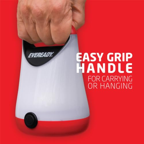 Eveready LED Camping Lantern, Bright Battery Powered Lantern, Water Resistant Hurricane Supplies, 100 Hour Run-time, Pack of 1 - Thumbnail 5