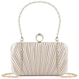 PACETAP Women's Evening Bag Clutch Purse, Handbag Chain Strap Shoulder Bag for Wedding Party Prom Dinner