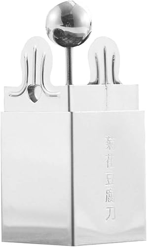 Miniatura 2 de DOITOOL Moldes para pasteles Trituradora de tofu de acero inoxidable Cortador de malla de tofu de acero inoxidable Cortador de cocina de tofu tiras