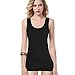 Moxeay Extra Long Tank Top for Women Stretch Cotton Tank Top Layering Tank Top(XL, 3pcs)