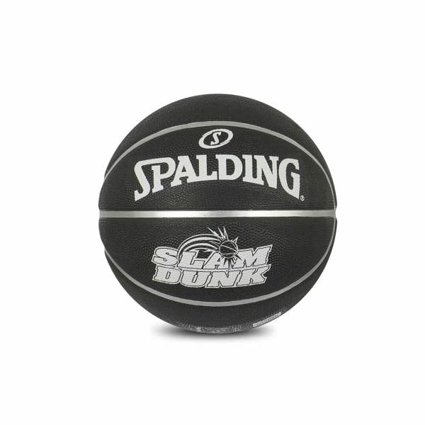 Spalding NBA Basketball Slam Dunk Black Basketball Ball for High School College Sports Basketball for Kids Junior Size Basketballs for Men Basketball & Pump (5) (B09NNT9N2Q) Amazon Price History, Amazon Price Tracker