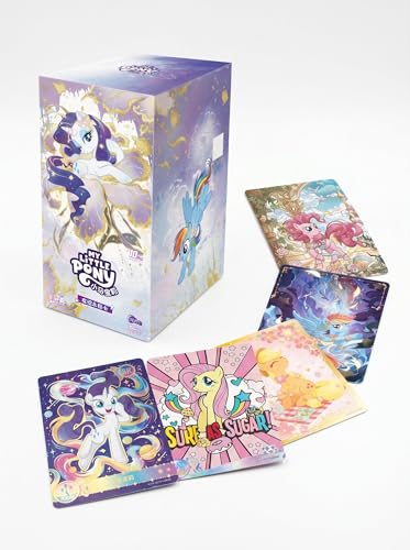 KAYOU My Little Pony Trading Cards Moon Edition Series 11 Collector Box 18 Booster Packs Rare Collectible Set [CN]