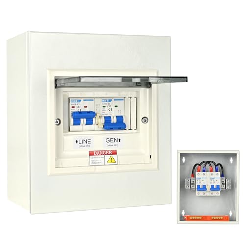 Transfer Switch for Home Generator, Upgraded 63 Amp Generator Transfer