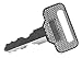 NKK Switches AT4124-002 SK PANEL MOUNT KEYLOCK KEY