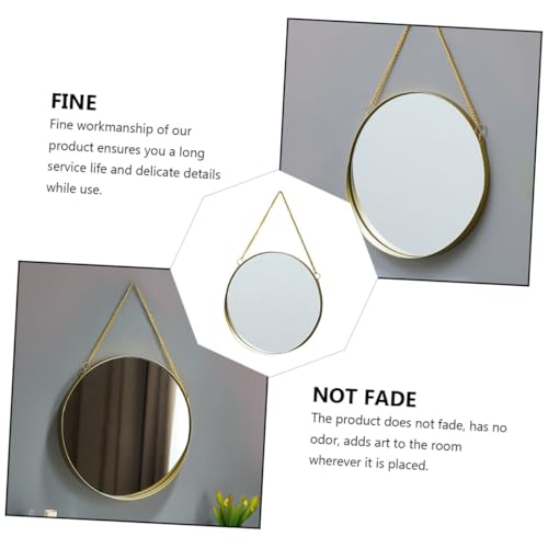Miroir mural rond esthétique pour valoriser votre espace coiffure et soin - 4