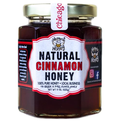 Miel pura natural infusionada con canela, 9 oz miniatura 4