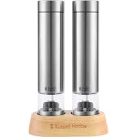 Amazon.co.jp: ラッセルホブス 電動ミル ソルト＆ペッパー 岩塩 胡椒