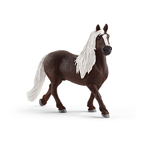 SCHLEICH 13897 Schwarzwälder Hengst, für Kinder ab 3+ Jahren, Farm World - Spielfigur