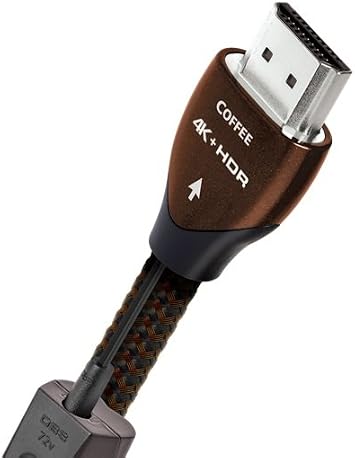 Audioquest Coffee HDMI Digital Cable W/ Ethernet Connection 1 Meter