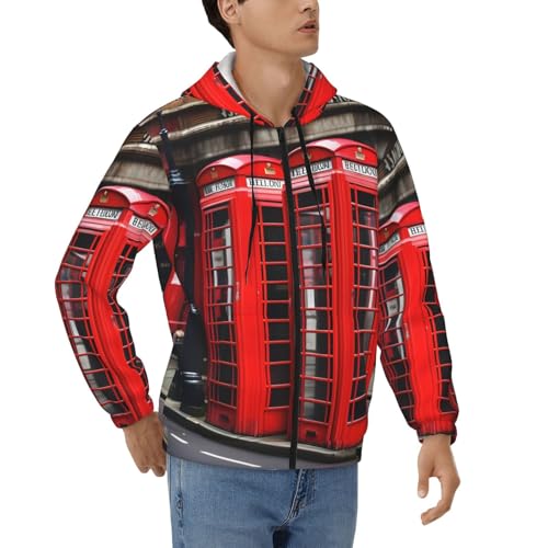 Sweat décontracté London Street à col zippé idéal pour vos sorties urbaines