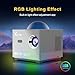 [Netflix-Licensed & AI Electric Focus]XNANO 4K Support Projector with WiFi6 and Bluetooth 5.0,Full HD 1080P Home Theater Projector,with Smart Voice Assistant,Projector 4D/4P Keystone Correction