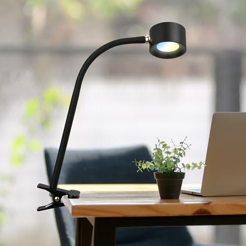 Lampe à pince LED amovible à intensité variable avec batterie Briloner