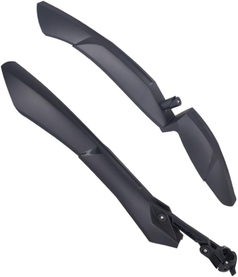BESPORTBLE Mountain Bike Mudguards Set Plastic Front and Rear Dirt Guards for 24-29 Inch Bikes Waterproof Mud Protection Accessories for Cycling