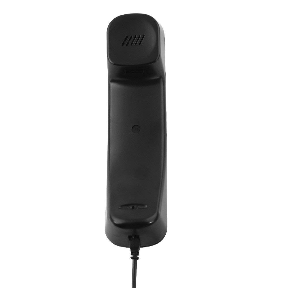 Téléphone & Fax Accessoire téléphonique avec Port USB et câble spiralé 1,8 m pour PC ou Ordinateur Portable (Version améliorée)