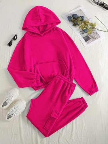 Image of KOTTY Women's Co-Ords Solid Sweatshirt With Sweatpant