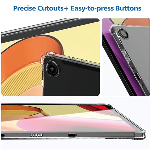 Jvkzaen Clear Case For Amazon Fire Max 11 Case (2023 Release) 11",Ultrathin Slim Soft Flexible Silicone Tpu Rubber Back Cover Skin For Fire 11 Tablet,Lightweight & Durable Protection,Transparent… thumb #3