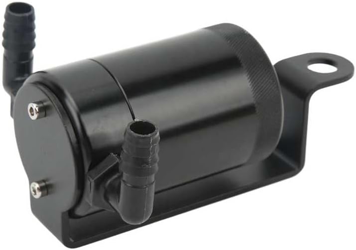 Oil Separator Catch Can Engine Oil Reservoir Tank with Bracket Steel Replacement for DOD-ge Charger Hellcat 2015 2020