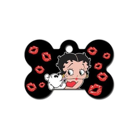Kisses Bone Shape Personalized Custom Engraved Pet ID Tags!. Cover