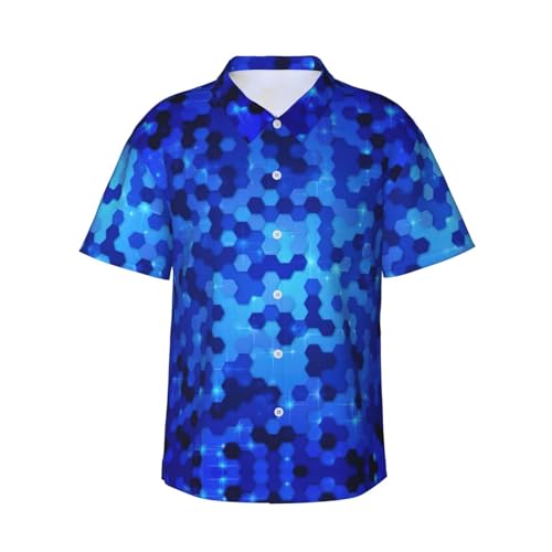 Chemise d'été à manches courtes boutonnée pour plage et terrasses