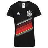 fußball wm 2014 logo gedrucktes  Performance Logo adidas Damen DFB Fan T-Shirt WM 2014 XL black