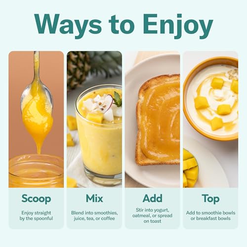TrueSeaMoss Sea Moss Gel—Wildcrafted, Mango/Pineapple, 16 oz — view 4