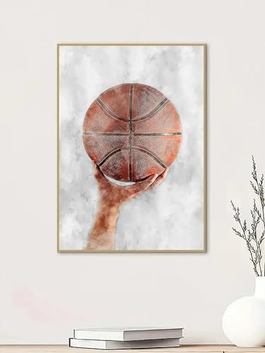 Peinture pour chambre déco basket-ball et salon moderne