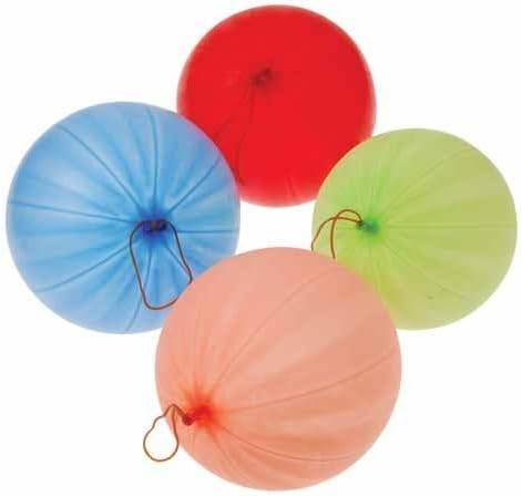 U.S. Toy Rubber Punch Balls, Assorted Color (USTGS706)
