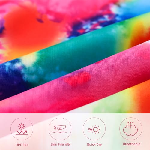 Image of Girls One Piece Swimsuit, Quick Dry Cute Bathing Suit for Kids, Comfortable Swimwear for Beach for 5-12 Years