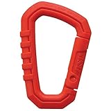 ASP Polymer Carabiner, Neon Orange