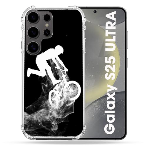 Coque Samsung Galaxy S25 Ultra robuste et noire pour les sportifs