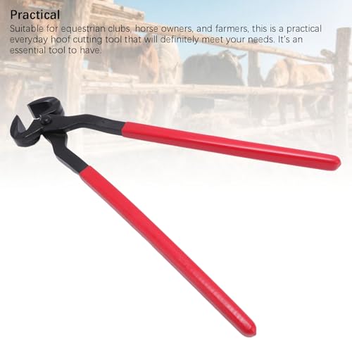 Horse Hoof Nipper, Hoof Trimming Nipper,Horse Nail Clippers para Cavalos, Ovelhas, Cabras, Alpacas,