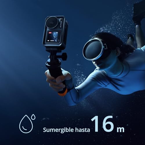 Miniatura 4 de Dji Pack Aventura Osmo Action 3 - Cámara De Acción 4k 120 Fps, Fov Superamplio, Horizonsteady, Resistente Al Frío, Gran Autonomía, Soporte Vertical, Sumergible A 16 M, Videoblogs, Brazo Extensible