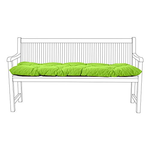 Gardenista Cojín para Banco de jardín, Cojín para Banco de Patio de 3 plazas, Resistente al Agua Cojines de Banco para Cocina, Comedor, Columpios, terrazas (Lima)