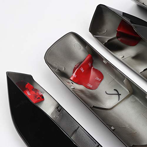 Itrims Car Roof Rack Rail End Cover Shell Cap Trim For Toyota 4Runner 4Wd N280 Trd Pro 2010-2022 2018 2019 Black 4Pcs #TOP7