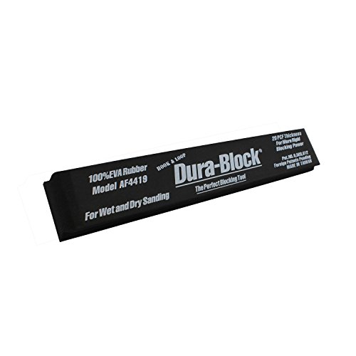 Dura-Block (AF4419) Hook & Loop Black 16.5