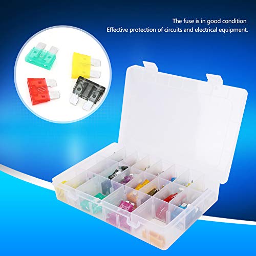 Kit de 220 fusibles para automóvil con caja de almacenamiento miniatura 6