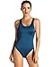Produktbild SYROKAN Damen Einteiler Sports Badeanzug - Essential Endurance Bademode Marine 38