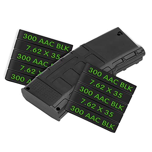 Hoosteady 300 Blackout Magazine Marking Bands 10 Pack #TOP1
