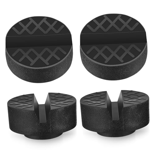 Almohadillas de goma para gato y soportes de elevación con ranura para mantenimiento automotriz