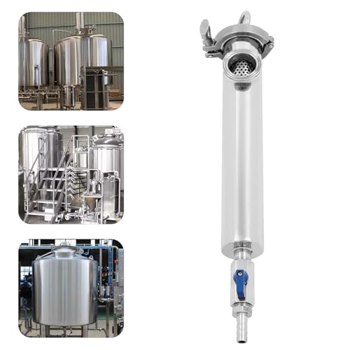 2in Gin Basket Filter Strainer, Stainless Steel Gin Basket for 12mm Tube (Not Included) 1/2