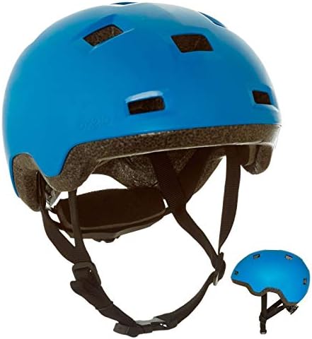 Oxelo B100 Inline Skates Skateboard Scooter Helmet - Blue