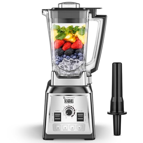 AMZCHEF Professionale Frullatore, 2000W Frullatore...