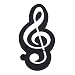 Aneew 16GB Pendrive Music Note Notation USB Flash Drive Memory Thumb Stick