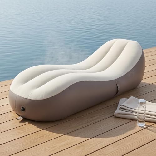 Canapé gonflable pliable gain de place pour couchage d'appoint - 3